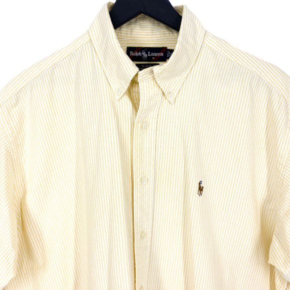 VTG RALPH LAUREN Blake Stripe Button Down Shirt - Picture 6 of 16